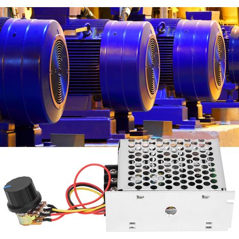 Contrôleur de vitesse pour moteur CC PWM 9-55 V, interrupteur régulateur de vitesse pour moteur haute puissance (1/5)