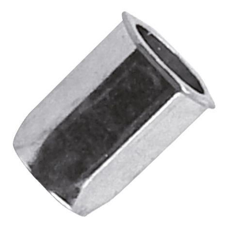 100 écrous à sertir hexagonal acier zingué TR, D. M8 x 18 mm - HCR0825 - Scell-it (1/4)