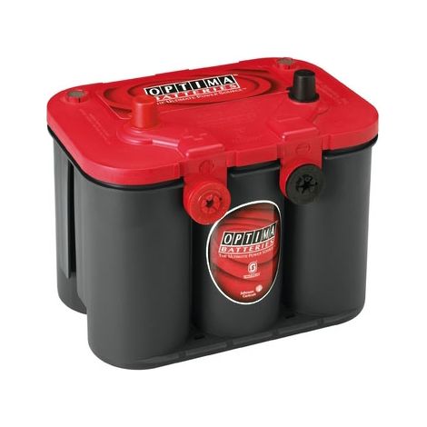 Batterie démarrage Sprial Cell OPTIMA RED TOP RT U - 4.2 12V 50AH 815 AMPS (EN) (1/2)