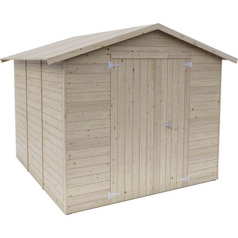 Casetta Stefy4 238x305 cm in legno certificata PEFC giardino terrazzo balcone