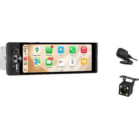 Autoradio, touchscreen, compatibilità universale, K50 Wireless + microfono + fotocamera (1/2)