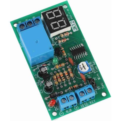 Module de minuterie réglable 12 V CC, relais temporisé avec (1/5)