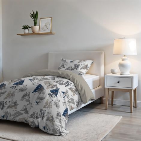Housse de Couette Fashion, Urban Blu, 1 Place (1/5)