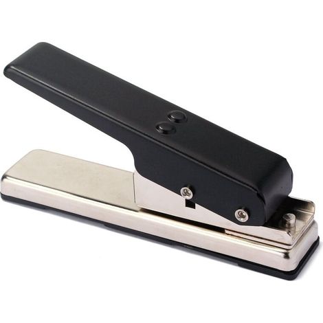 Perforatrice à faire soi-même, pour cartes en plastique, pour faire des médiators de guitare uniques, fonctionne parfaitement sur ABS, PVC, vieilles cartes de crédit