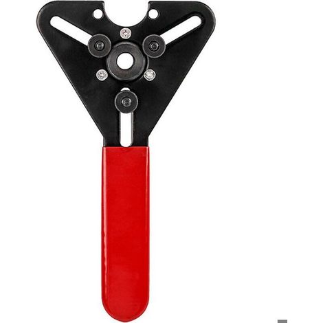 Outil pour embrayage de compresseur de climatisation auto, 8 pièces, clé double usage pour démontage et installation (1/5)