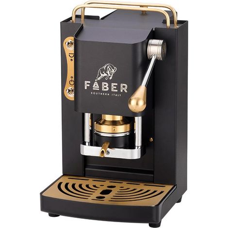 Macchina Da Caffe' A Cialde Mini Deluxe Pro Black Inox (1/2)