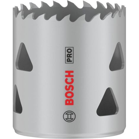 Bosch 1x Sierra de corona PRO Multi Material (para Madera blanda, Cartón-yeso, Ø 46 mm, Professional Accesorios Taladro)