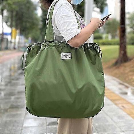 Sac de courses pliable, portable et résistant pour une utilisation en extérieur, grand sac bandoulière de voyage (1/5)