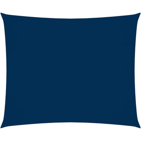 Telo parasole in tessuto Oxford rettangolare 35 x 45 m blu 020009641