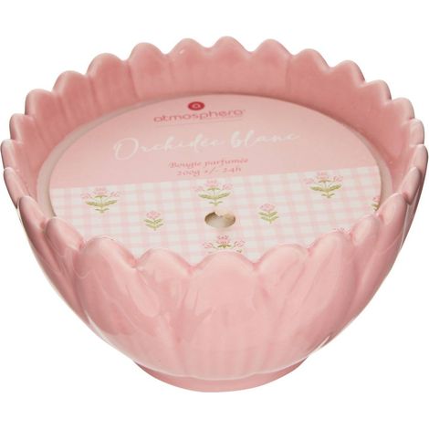 Candela profumata rose flower 205g - Atmosphera créateur d'intérieur (1/4)