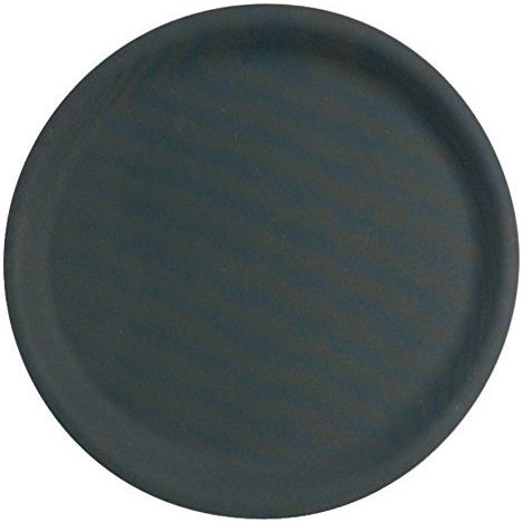 Plateau de service anti-dérapant - noir - 43cm