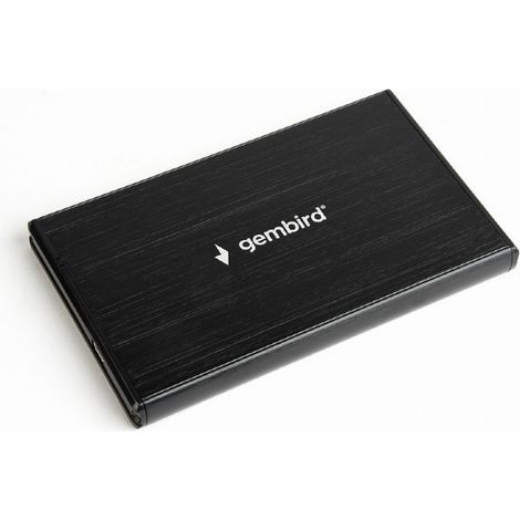 Gembird EE2-U3S-3 contenitore di unità di archiviazione Custodia per Disco Rigido (HDD) Nero 2.5" (1/5)