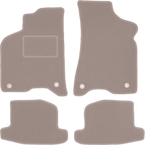Beige Veloursmatten für: Seat Arosa Fließheck (1997-2005) (1/5)