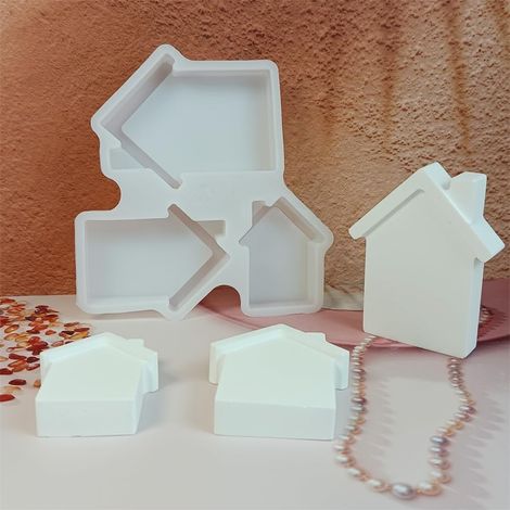 Moule en silicone pour décoration de Noël - Moule en silicone pour maison (1/5)