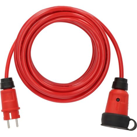 Câble d'extension Brennenstuhl professionalLINE VQ 1100 IP44, 10 m rouge H07BQ-F 3G1.5 - 9161100210