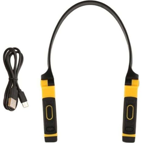 Lampe de Lecture Rechargeable USB Flexible Cou 2 Niveaux Luminosité pour Lire et Réparer (1/4)