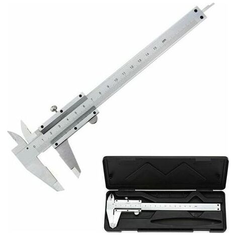 Foot to slide analogique 150mm Precision 0,02mm stainless steel Measurement indoor and outdoor Tool micrometer professional (1/5)