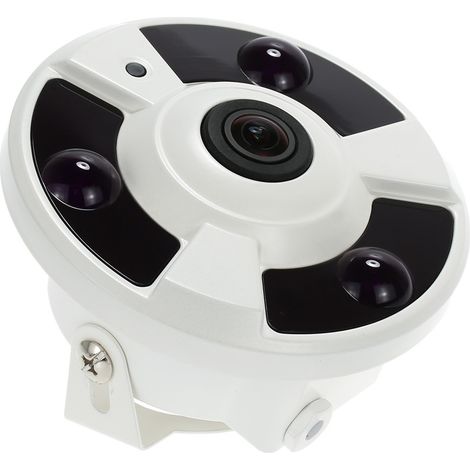 HD 2000TVL 1080P 1.7mm Fisheye 360° Caméra CCTV de Sécurité Panoramique, Système PAL de Surveillance à Domicile (1/5)
