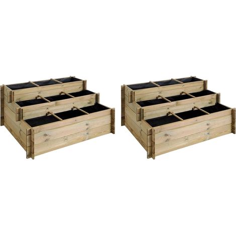 Carré potager 3 étages Up (1/3)