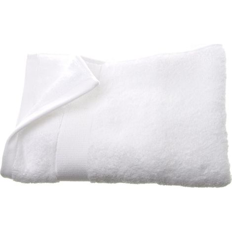 Frotteehandtuch 450g Weiße Farbe 70x130cm