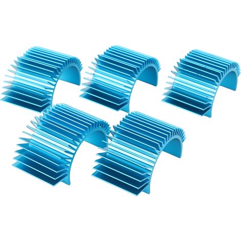 Lot de 5 dissipateurs thermiques en alliage d'aluminium pour moteurs électriques (36 mm), compatibles avec les moteurs à balais 540/550 et les moteurs sans balais 3650/3660. (1/5)