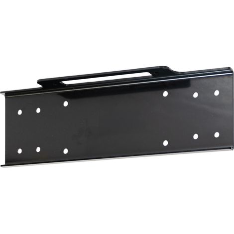 Mw Tools – Plaque de montage pour treuils 5,5 t – Tôle d'acier 5 mm – Dimensions 580 x 182 x 100 mm – Revêtement époxy – UM55 (1/3)