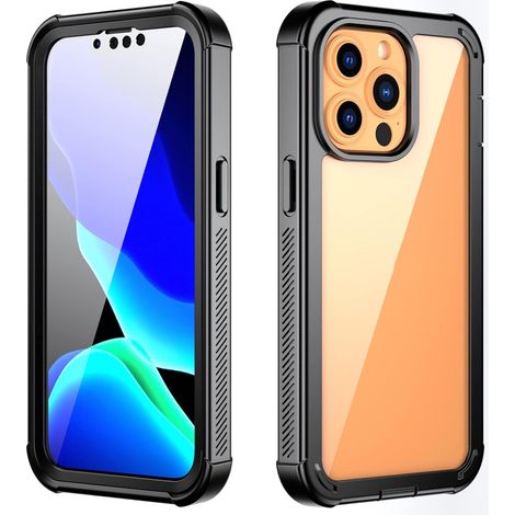 Compatibile con la serie iPhone 13 - Trasparente - Non ingiallisce - Protezione contro le cadute - Custodia sottile e antiscivolo progettata per iPhone 13 5.4"/6.1"/6.7" (iPhone 13 Pro) (1/5)