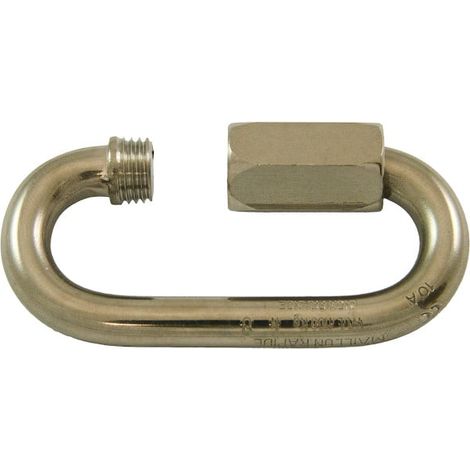 Maillon rapide MRI - Diamètre du fil : 3 mm - Charge CMU : 160 kg