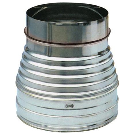 Riduzione  Per Tubo Stufa in acciaio Inox Piemme Speedy  250-200 mm
