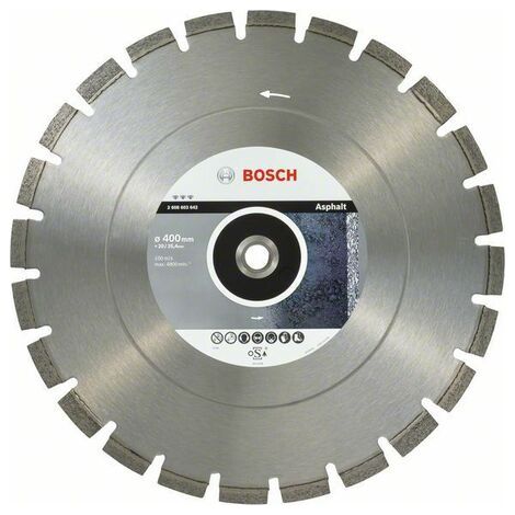 Bosch PRO Asphalt disco diamantato 400 x 20/25,4 mm - 2608603642 (1/5)