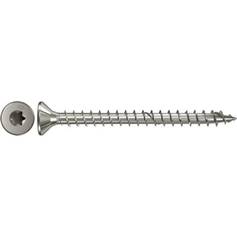 Fischer 200x Power-Fast 5 x 30 Senkkopf nicht rostender Stahl A4 Vollgewinde Innenstern TX - 657298 (1/3)