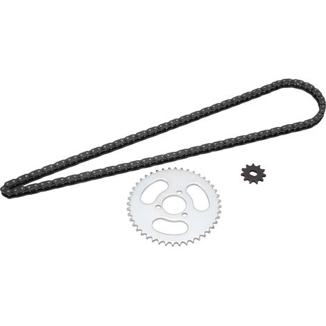 T8F Hochleistungs-Ersatz-Kettenradsatz für Vorder- und Hinterrad für modifizierte Go-Karts, ATVs und Minibikes (1/5)