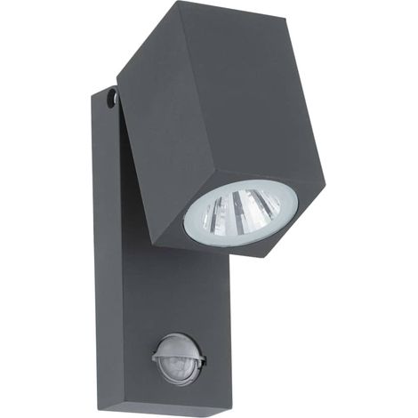 Applique Esterno Moderna Sakeda Alluminio Grigio Luce (1/4)
