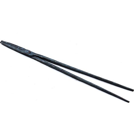 Schmiedezange Schmiedezange Schmiedemesserzange Spitzzange aus Eisen Schmiedezange 380 mm für Ingenieure Schmiedeschmieden (1/2)