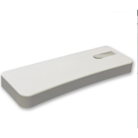 Coperchio bianco con pulsante per cassette wc Pucci Nova-Eco 80004010  Bianco