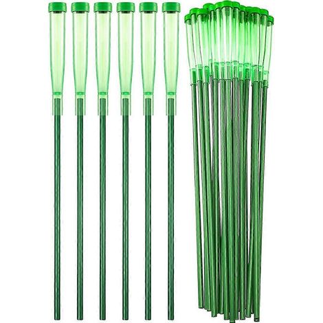 Lot de 25 tubes de rétention d'eau pour fleurs, modèle long, compatibles avec les compositions florales fraîches. (1/5)