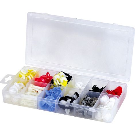 Caja de grapas para molduras Renault y Dacia 90 piezas (1/5)