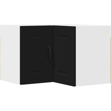 Meuble mural de cuisine,Armoire de cuisine Noir 57 x 57 x 40 cm Bois d'ingénierie CFW56413 (1/5)