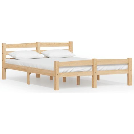 Maison Exclusive - Giroletto senza Materasso 120x200 cm in Legno Massello di Pino (1/5)