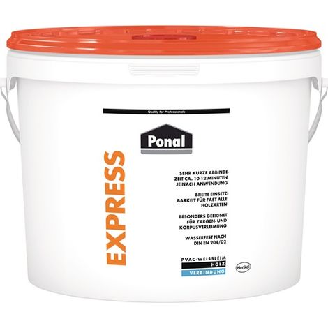 Colle à bois Express 10kg EN 204 : D1, D2 Seau (1/3)