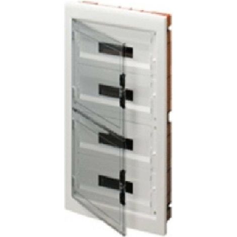 Gewiss GW-40611 Centralino Quadro Distribuzione Con Porta Fumé Da Incasso 72M IP40 (1/5)
