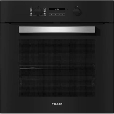 Mini four grill 46L – Chaleur tournante + – Pyrolyse – Miele@home – Rail coulissant FlexiClips – Cuisson précise et rapide (1/4)