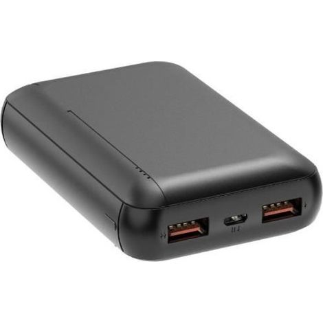 PowerBank 2 ports USB-A 10W - 10000mAh / Noir (1/4)