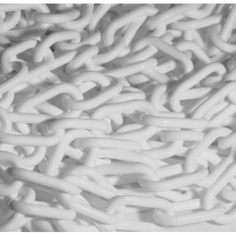 PLASTIKKETTE WEISS Nø6 (25M Beutel) TALIAPLAST - 530112