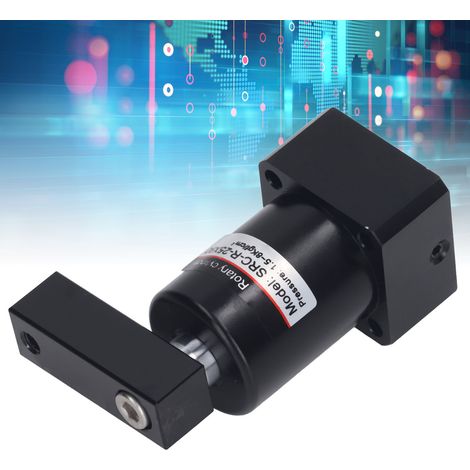 Cylindre rotatif SRC-R-2590, cylindre de poinçonnage rotatif à double effet et à serrage à angle de 90 degrés (1/5)