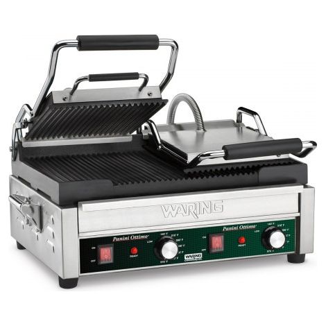 Grill Panini Double Plaques en Fonte 2900 W - Waring