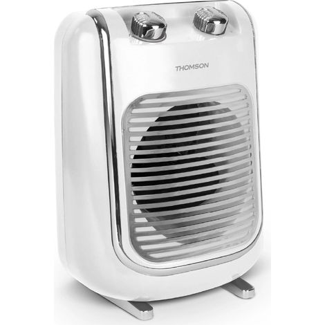 Chauffage soufflant salle de bain 2000W IPX1, 2 puissances, thermostat mécanique et fonction ventilation FIFTY blanc (1/5)
