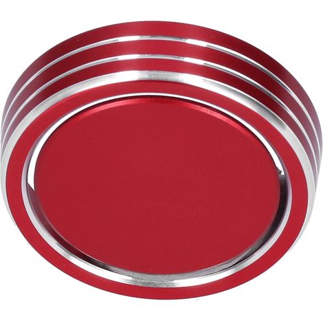 2 pièces de garnitures pour bouton de commande central multimédia, anneaux décoratifs en alliage d'aluminium, compatibles avec A4L 2017 (1/5)