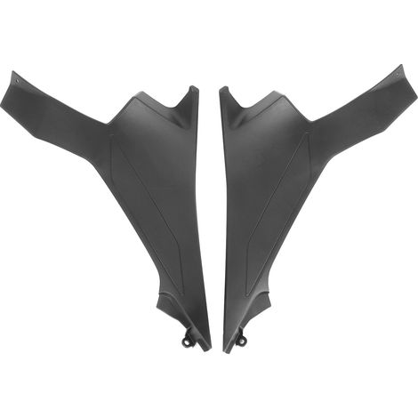 Paire de panneaux latéraux de selle moto noirs, carénage compatible KAWASAKI Ninja 400 2019 (1/5)
