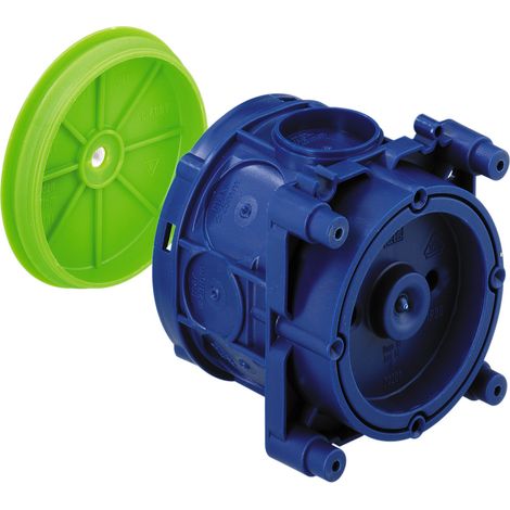 Spelsberg U 71 DVD-2 Caja de conexión de techo, IP30, construcción de hormigón, sin halógenos, 97106601